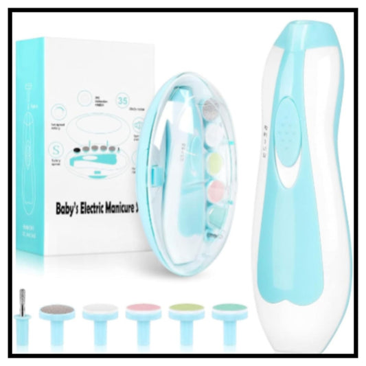Baby Nail Clippers with Light Baby Nail File Grinder Set Safe Nail Trimmer Kit