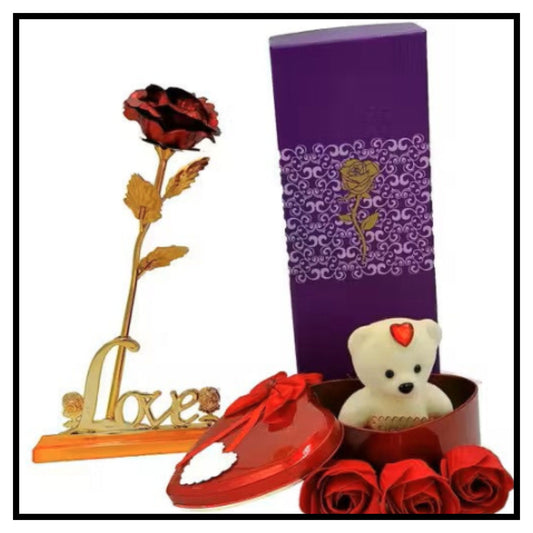 Red Love Stand With HeartBox