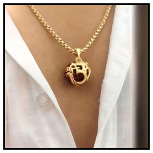 Rudraksha Pendant with Chain