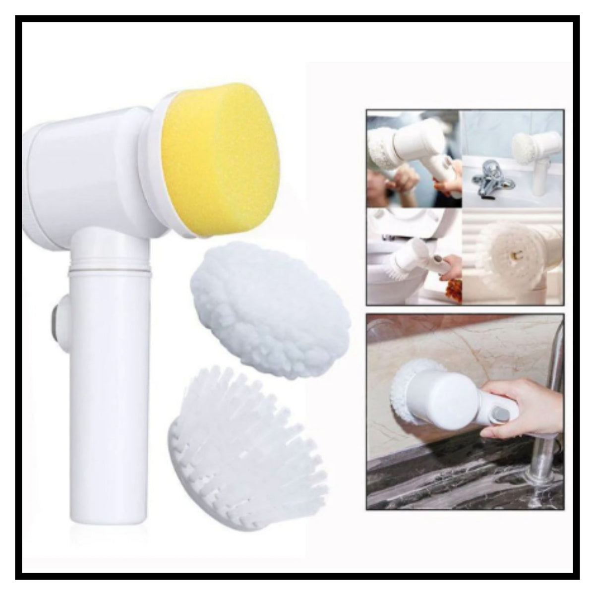 5 in 1 Magic Brush Electric Scrubber