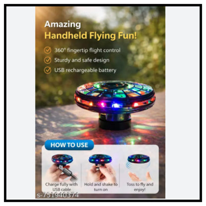 Mini UFO Flying Spinner Toy