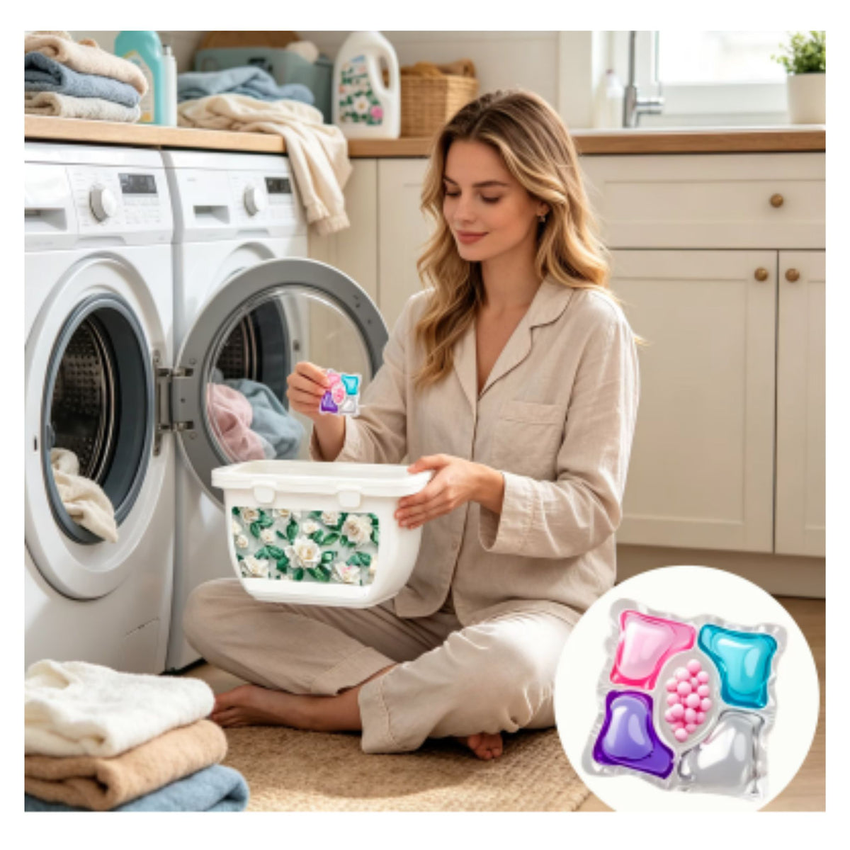 Washing Machine Detergent Pods (PACK OF 2)