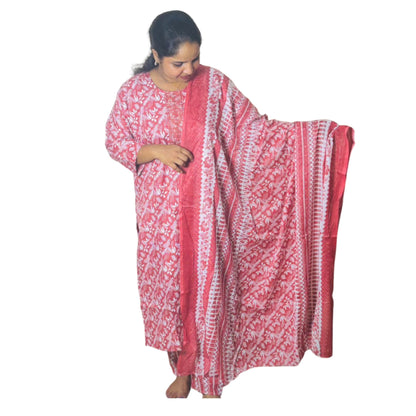 रेघा चूड़ीदार-टेराकोटा (414138) (3XL)