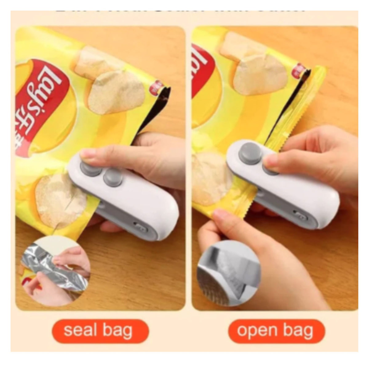 Portable Mini Bag Sealer Machine