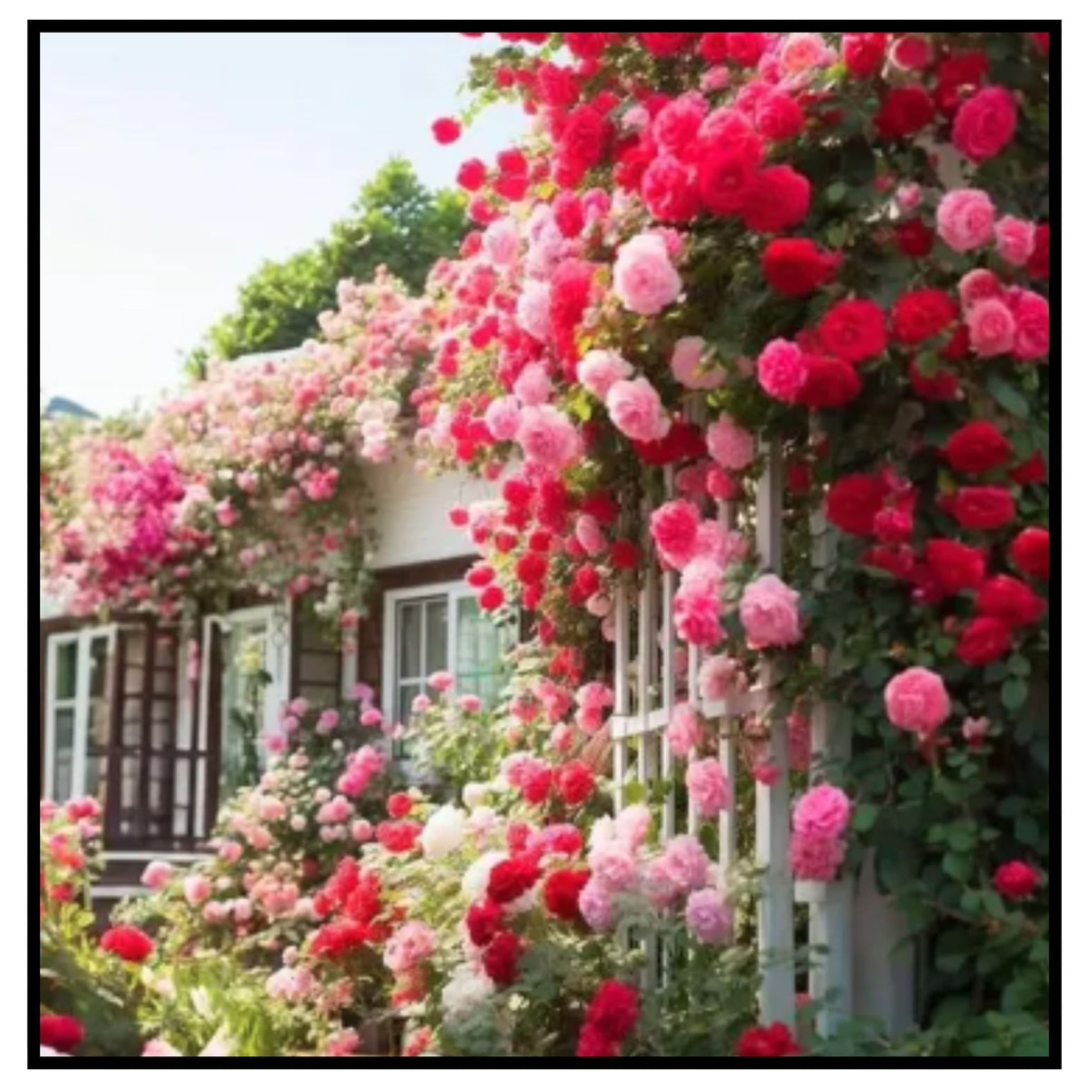 Rose Flower Seeds For Home Lawn Garden
