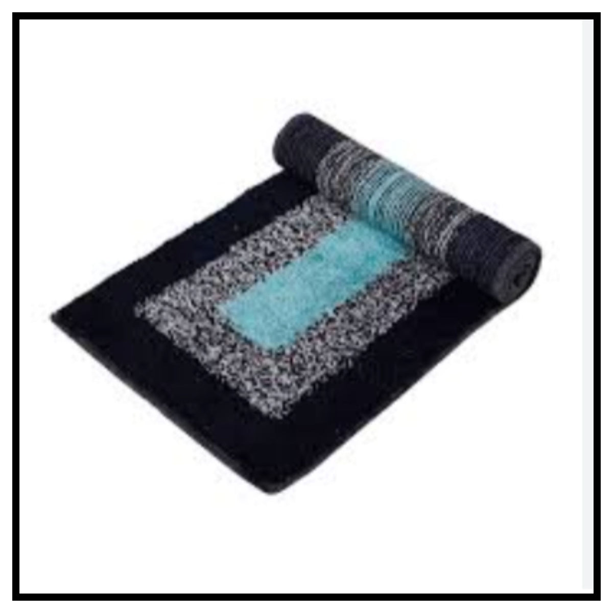 2Pcs Cotton Kitchen Mats for Floor Waterproof, Kitchen Runner Carpet for Floor, Rug for Kitchen