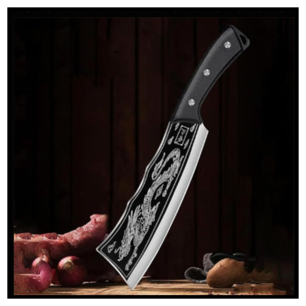 Japanese Dragon Knife Blade