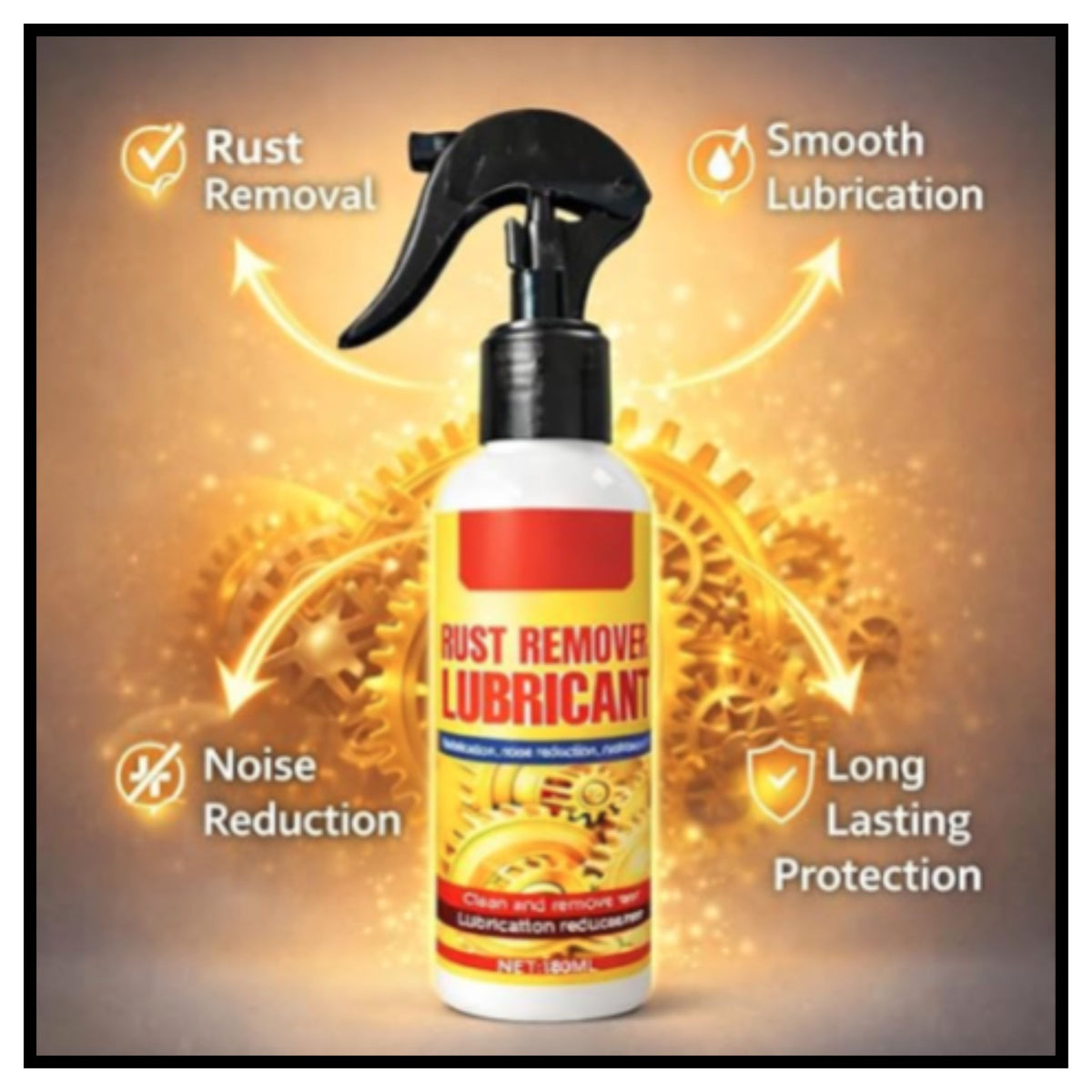 Rust Remover Spray (Pack of 2)