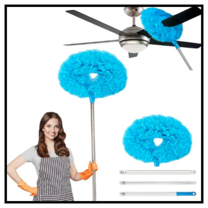 Fan Cleaner Brush with Long Rod