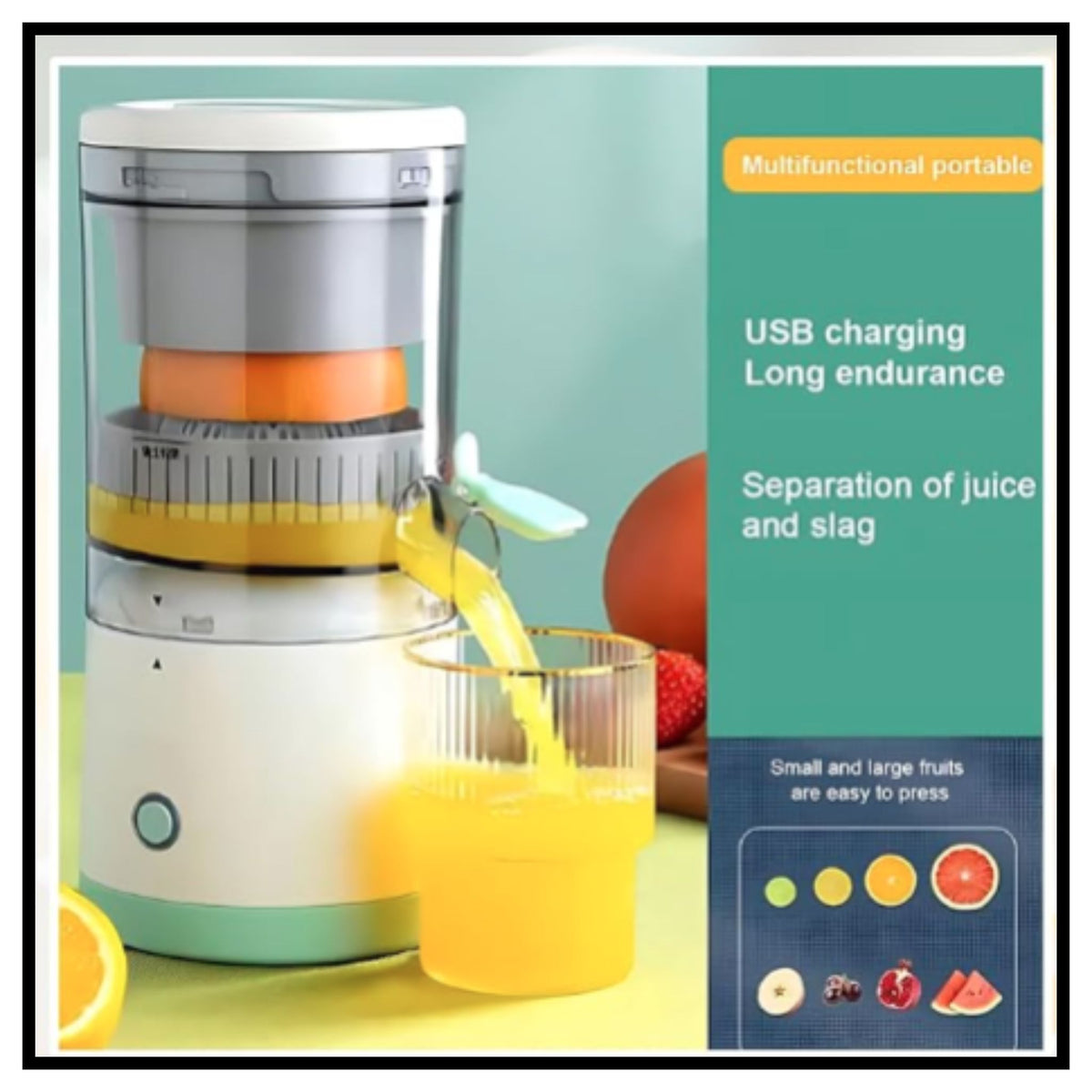 Portable Electric Citrus Juicer
