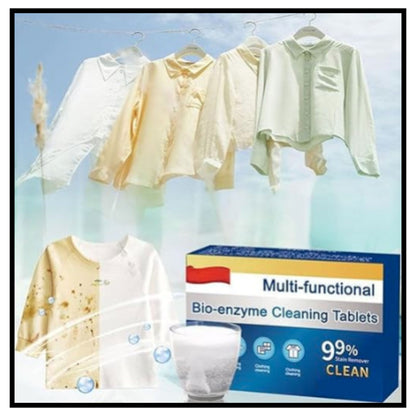 Multi-functional Bio-Enzyme Cleaning Tablets(Pack of 10)