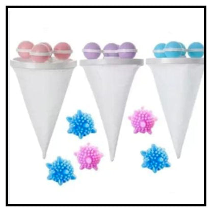 Hair Remover Net Laundry Mesh Bag (Pack of 4)