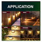 LED Solar Powered Fence Lights(Pack of 4)