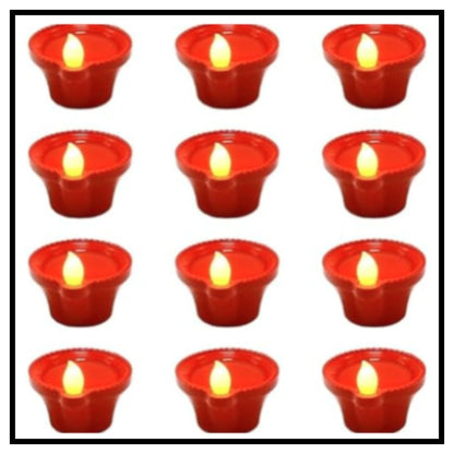 Water Sensor Diya for Electricity (Pack of 18)