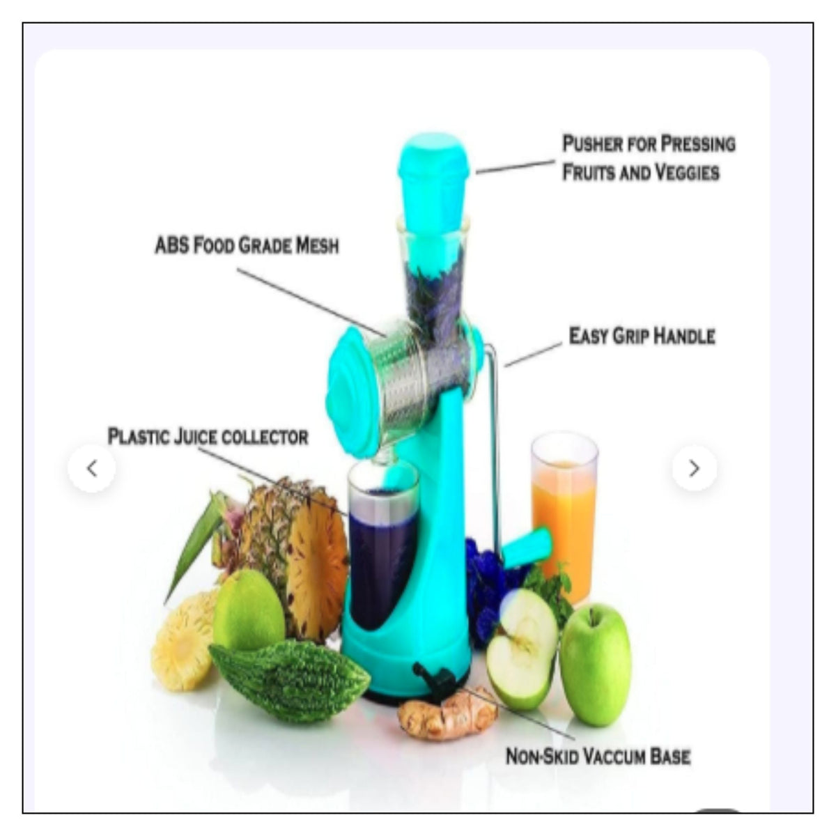 Automatic Fruit Slow Press Juicer