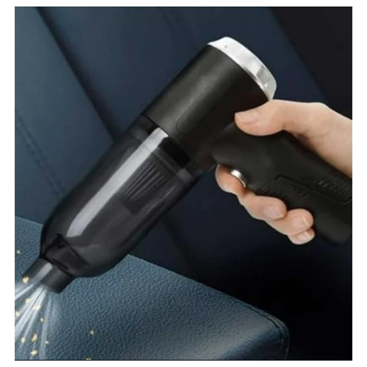 3 in 1 Portable Car Vacuum Cleaner with Blower | USB Rechargeable Wireless