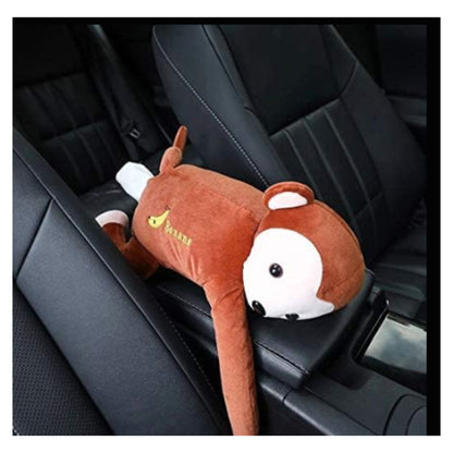 Monkey Home Office Car Hanging Paper Napkin Tissue Box Cover Holder