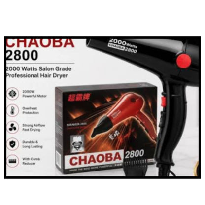 Chaoba hair dryer for Women Moisturizing Anion Hair Care, Smooth & Shiny