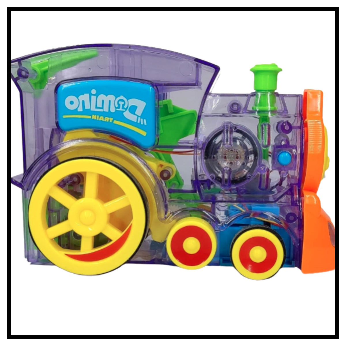 Domino Rally Train Model with Lights and Sounds