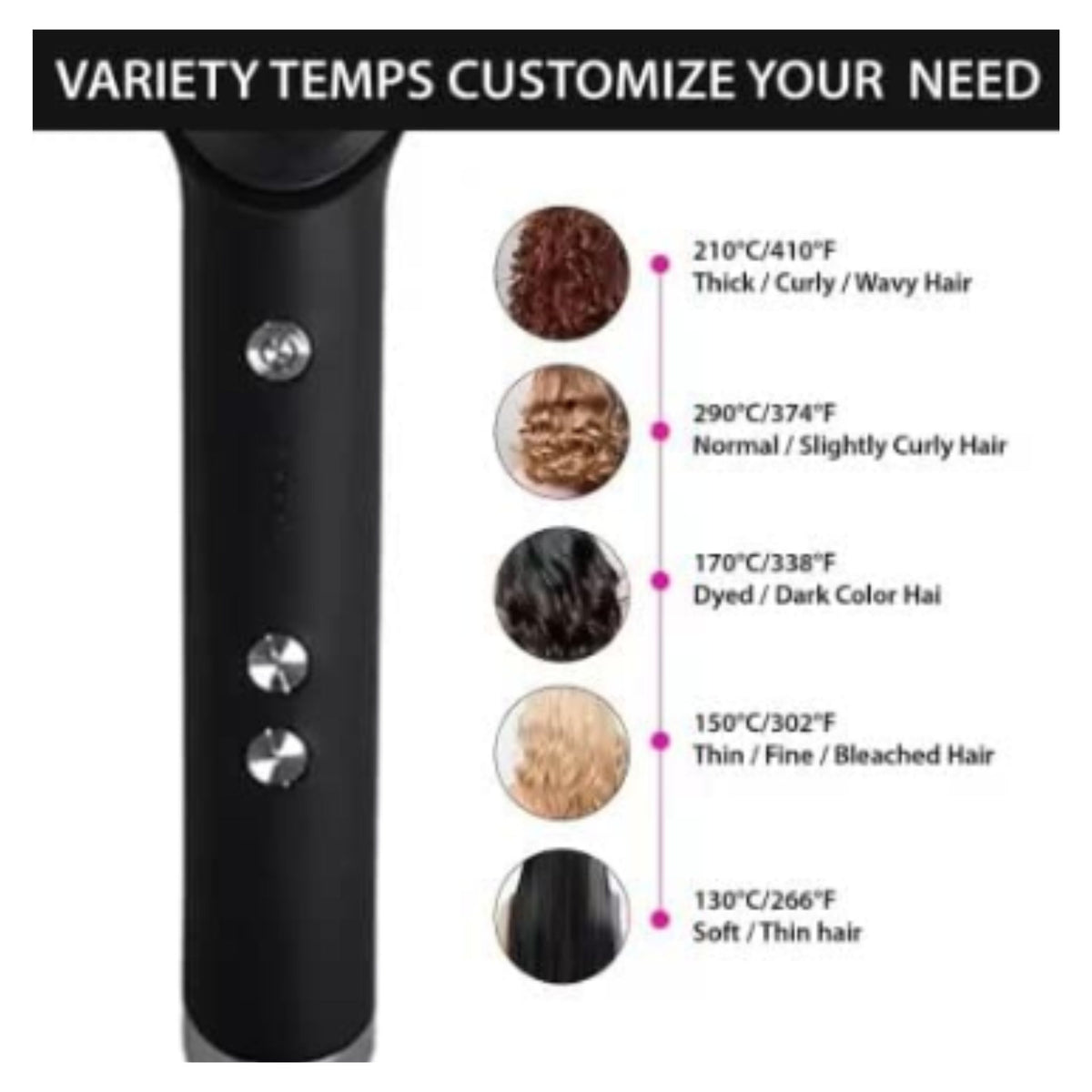 SUPERSQUAD Hair Straightener Brush