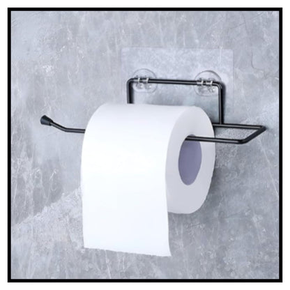 Tissue Towel Bar Black  (Pack of 2)