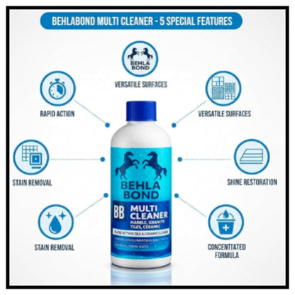 Multi Cleaner Liquid for Tiles, Marble (Pack of 2)