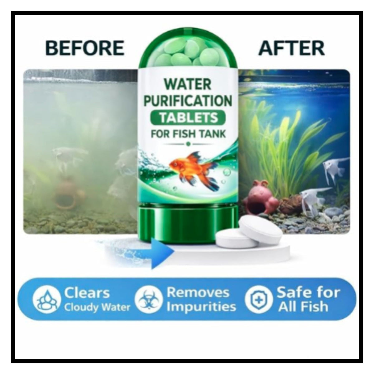 Aqua Water Cleaning Tablets (Pack of 2)