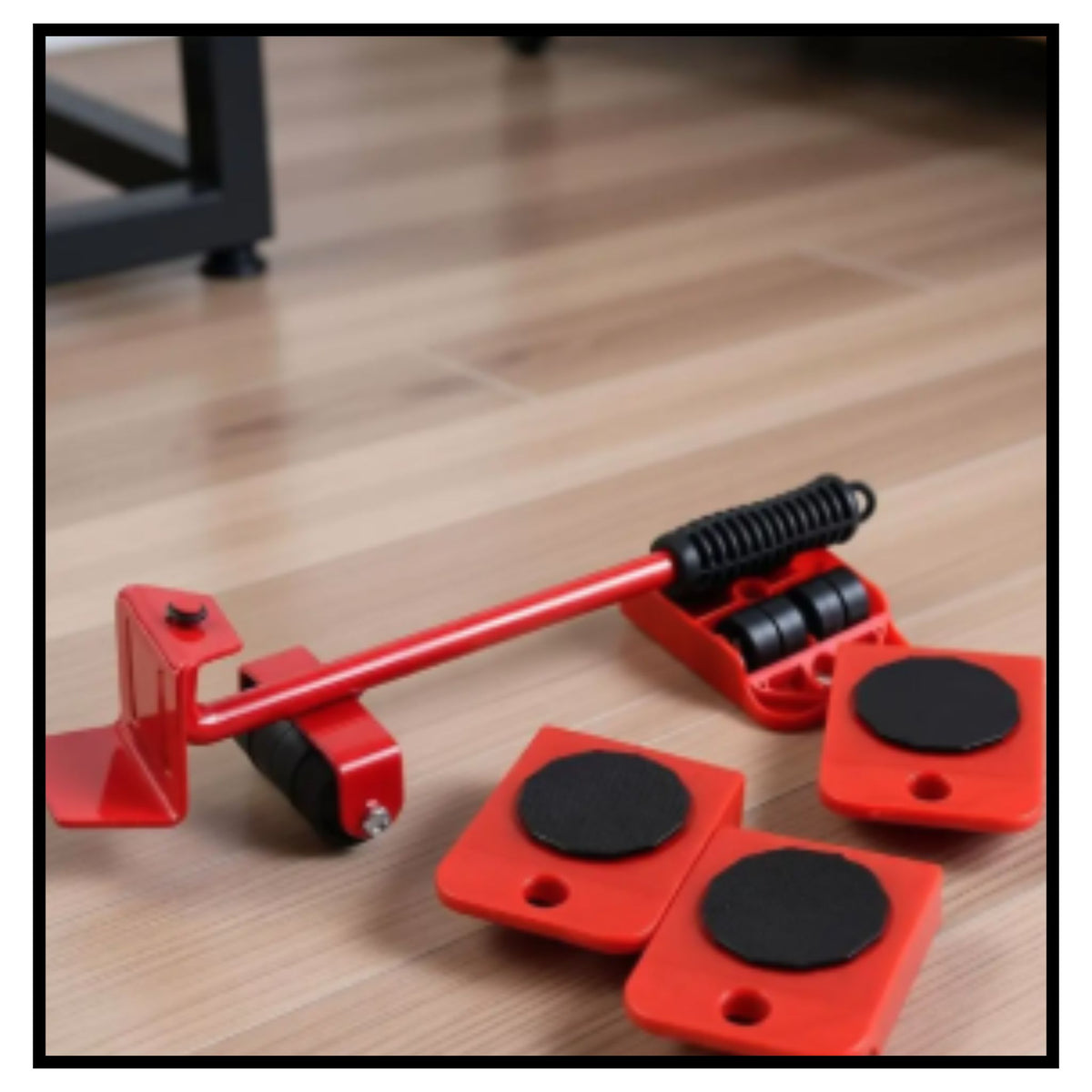 Adjustable Heavy Furniture Lifter Shifter Tool for Furniture Household Furniture Lifter and Rollers Set for Home Appliance