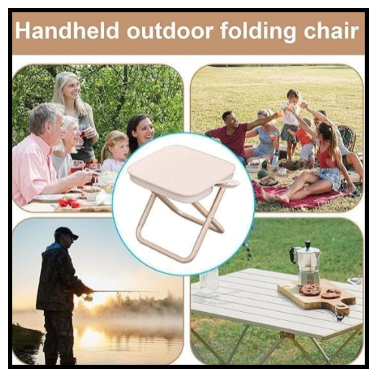 Portable Folding Camping Stool