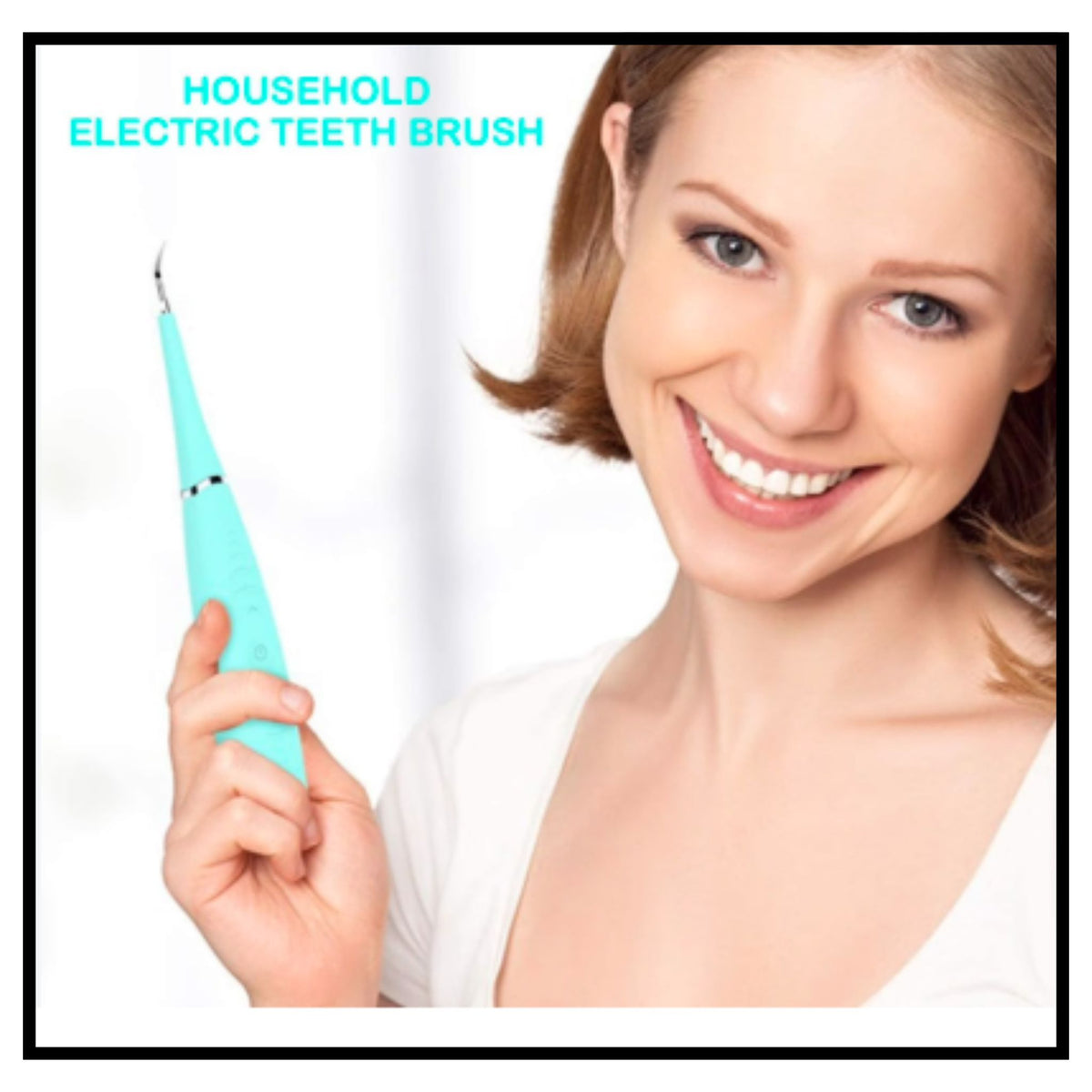3 in 1 dental and face cleaner scrubber electric toothbrush green for oral hygiene