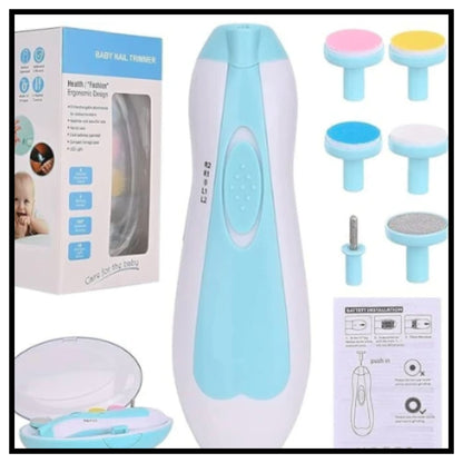 Baby Nail Clippers with Light Baby Nail File Grinder Set Safe Nail Trimmer Kit