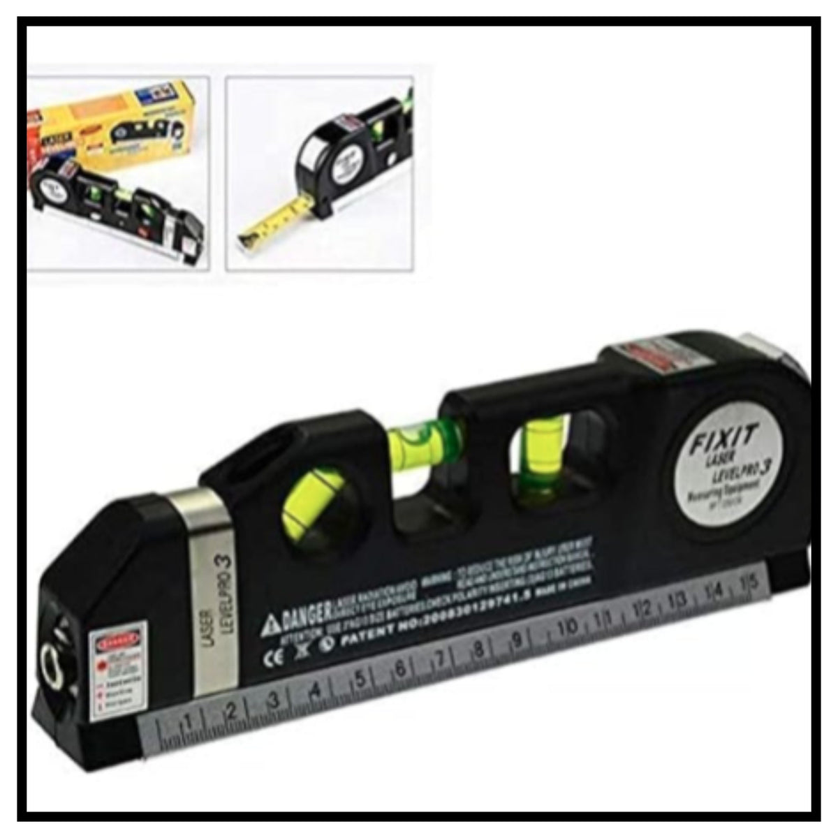 Digital Distance Laser Line Measuring Tape Measurement Tool