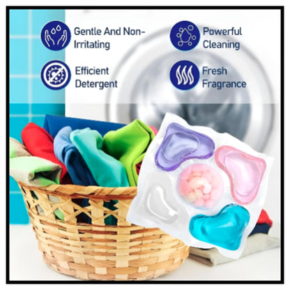 5-in-1 White Musk Laundry Detergent Pods