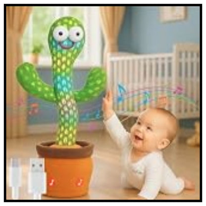 Toys Talking Cactus Baby Toys Dancing Cactus