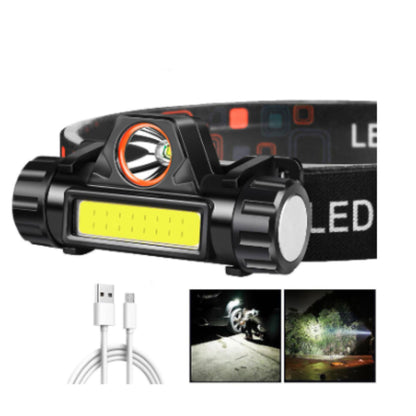 Rechargeable Headlamp Headlight for Running, Camping, Hiking