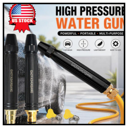 Portable High-Pressure Washing Water Gun Nozzle