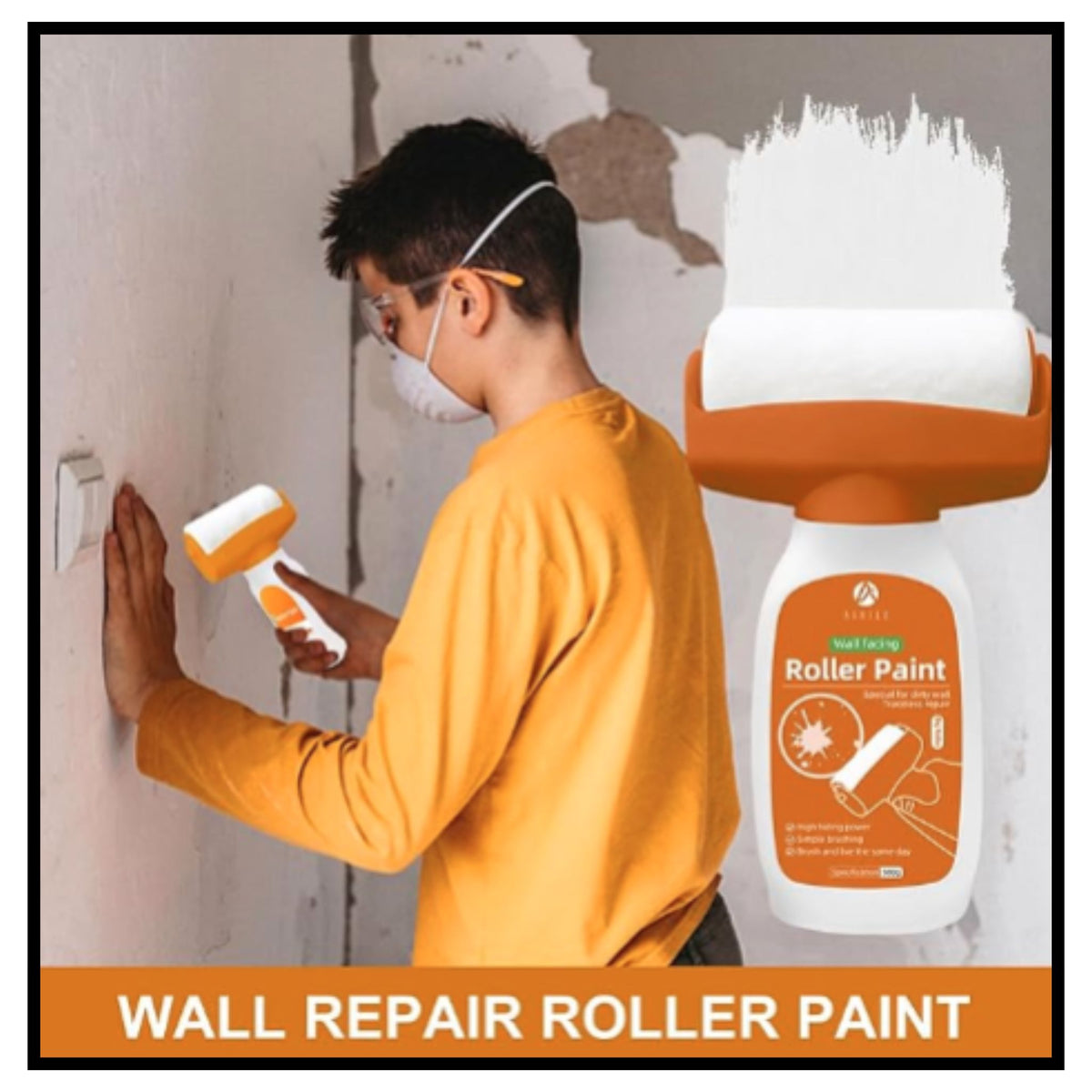 Wall Repair Roller Paint