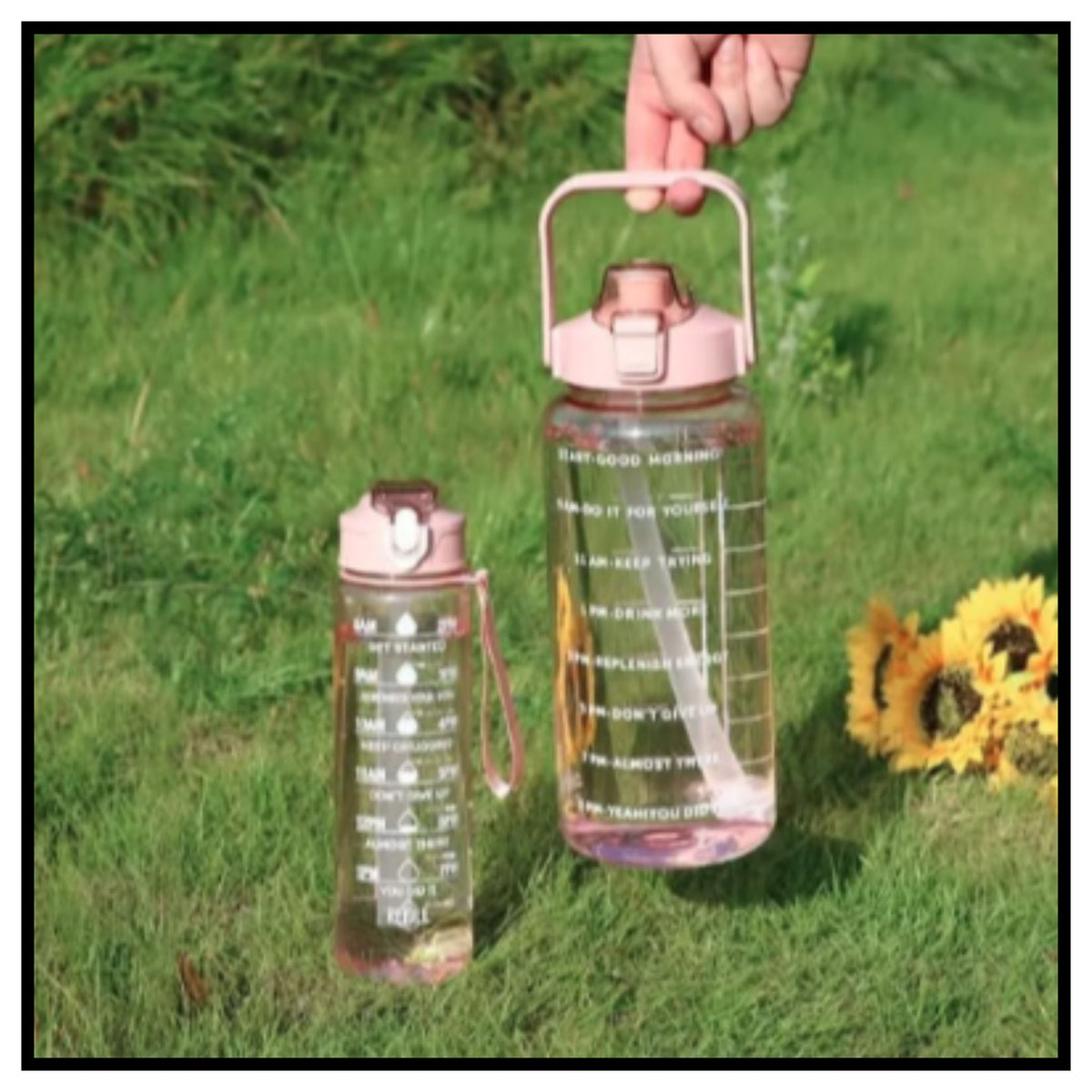 Transparent Water Bottle