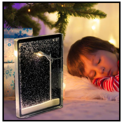 Snowy Street Lamp Night Light