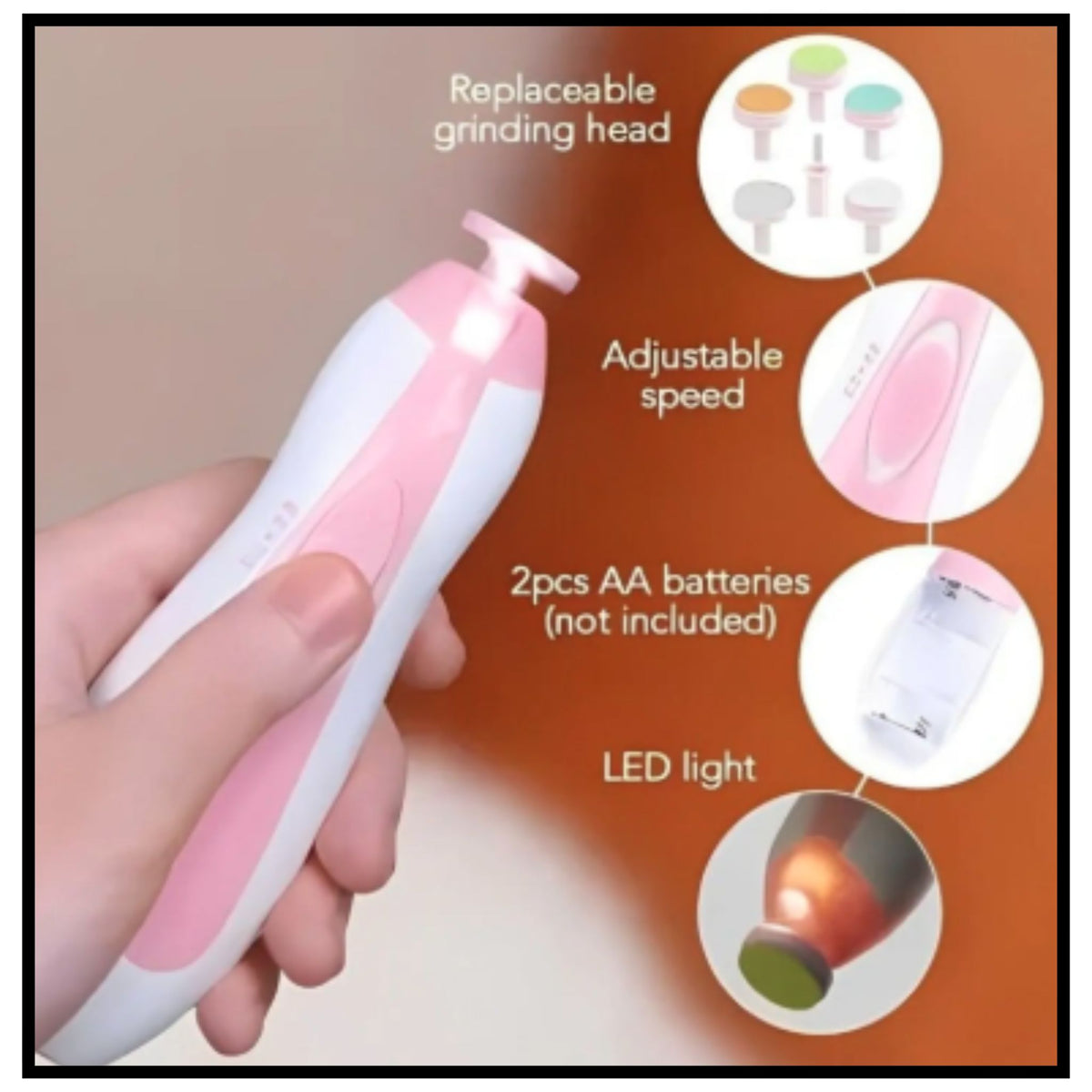 Electric Nail Clipper for Babies
