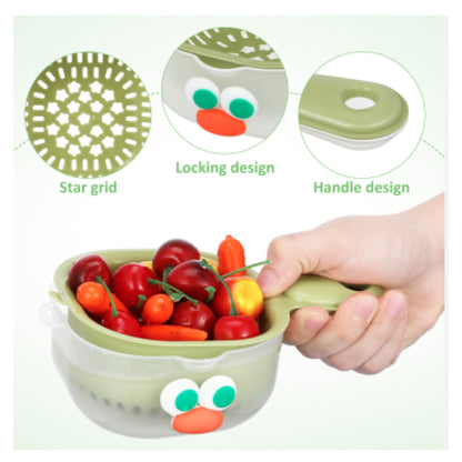 Vegetable & Fruit Washing Bowl with Handle