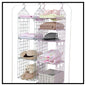 5 Layer Hanging Folding Cloth Rack - Dormitory Closet Storage Organizer ( 1 Pcs)