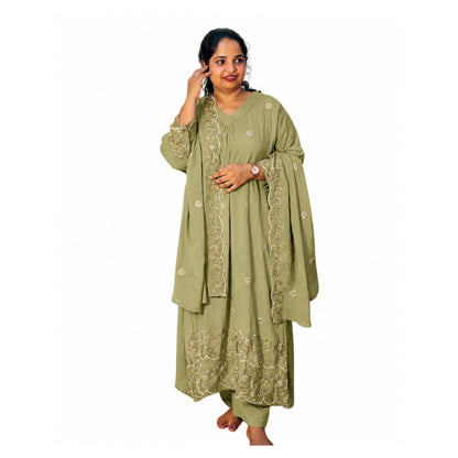 मयूरी चूड़ीदार लाइट ऑलिव 406118