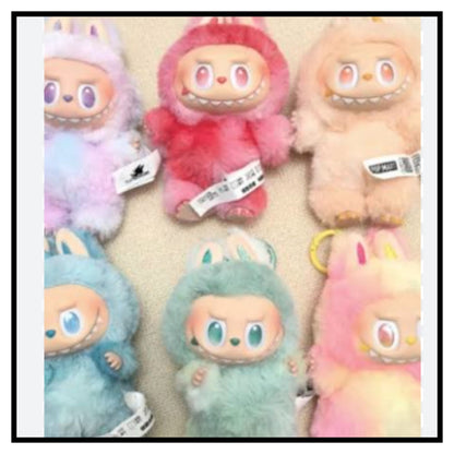 Labubu The Monsters Tasty Macarons Chestnut Cocoa Vinyl Plush ( Multicolor )