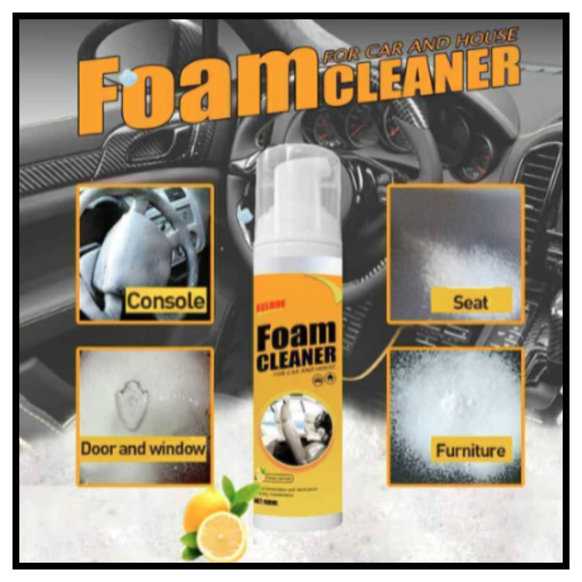 Multi-purpose Foam Cleaner(Pack of 2)