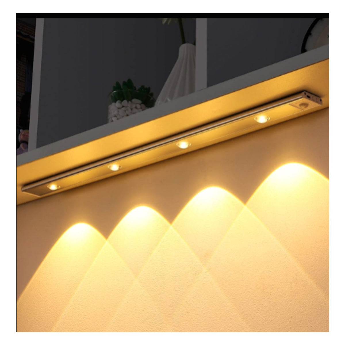 Cabinet Lights Home Removable Dimmable USB Rechargeable Closet Light