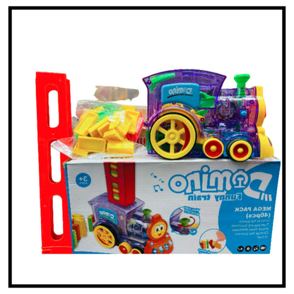 Domino Rally Train Model with Lights and Sounds