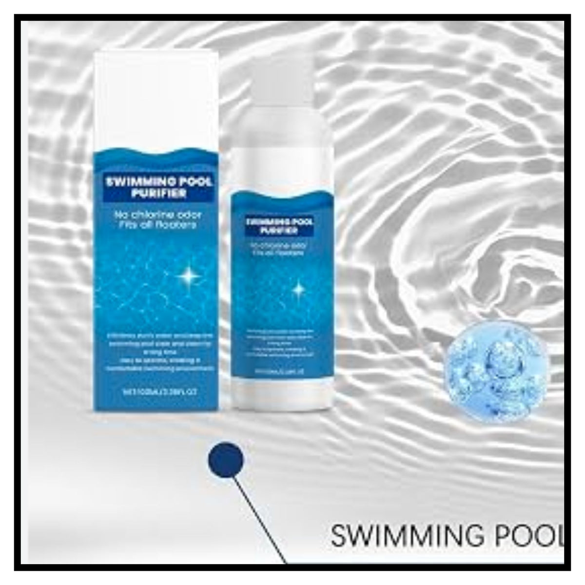 swimming pool purifying liquid(Pack of 2)
