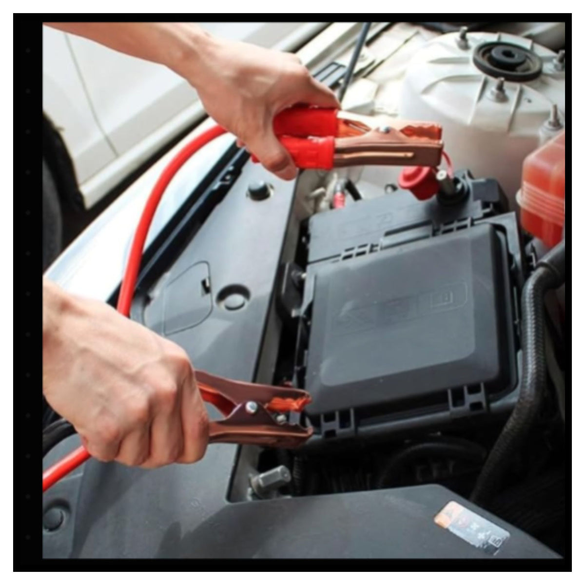 Car and Truck Battery Jump Starter Kit with 500 AMP Heavy Duty Jumper Cables