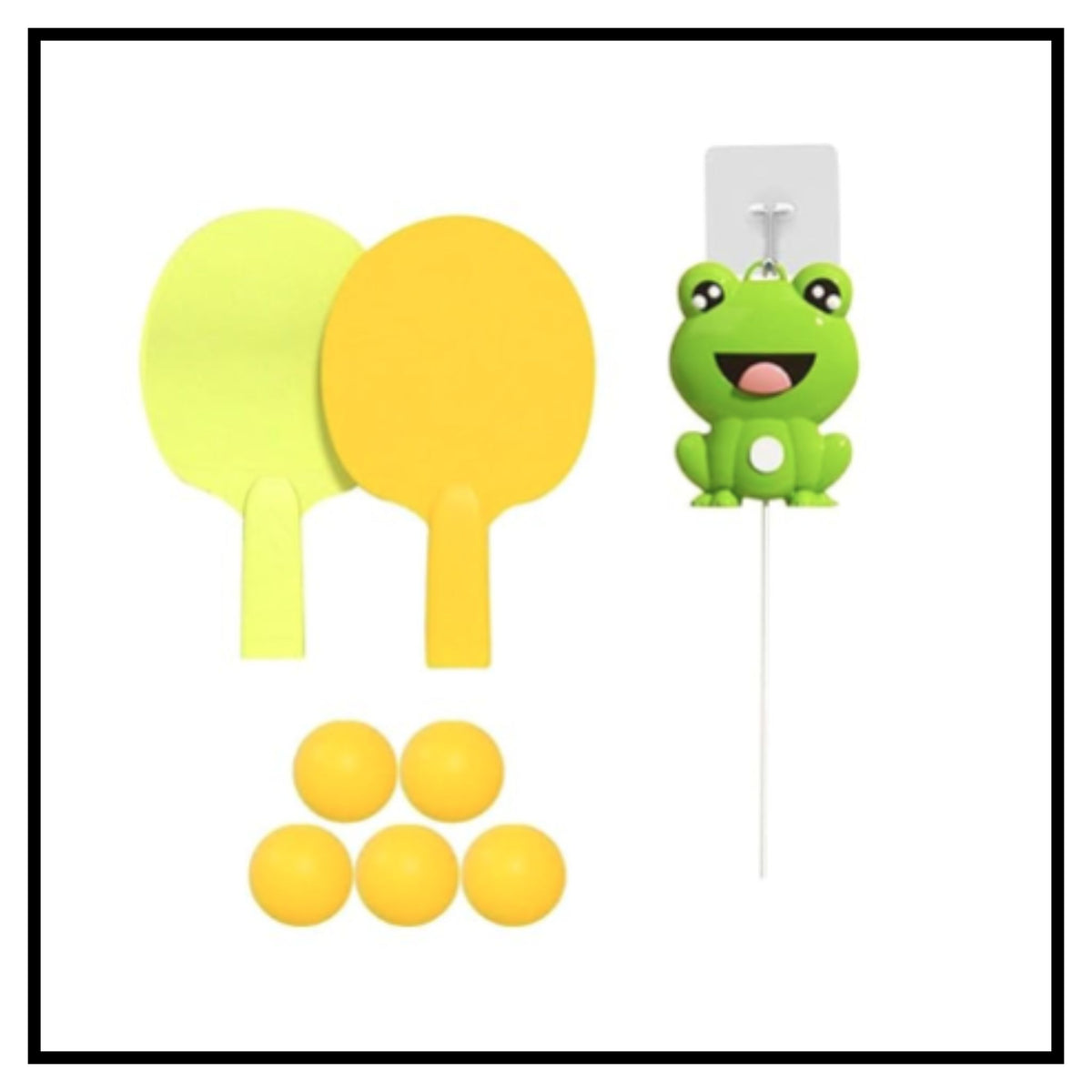 Indoor Table Tennis Trainer Set